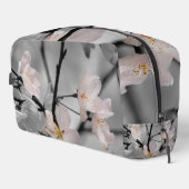 Roze en grijze kersenbloesems toilettasje (Rechterhoek)