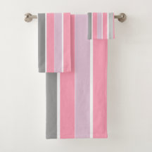 Roze en grijze strepen