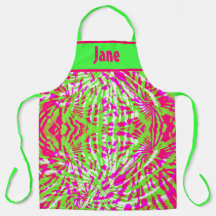 ROZE EN GROEN ABSTRACT STROPDAS-DYE DESIGN SCHORT