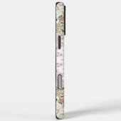 Roze en groen bloemmotief mandala ontwerp Case-Mate iPhone case (Achterkant / Rechts)