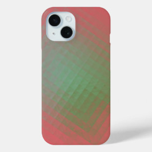 roze en groen iPhone 15 case