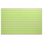 Roze en groen gekleurd striped/Lined Pattern Stof (Fat Quarter)