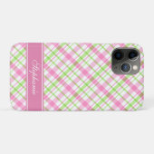 Roze en groen geplakt patroon Case-Mate iPhone case (Achterkant (horizontaal))
