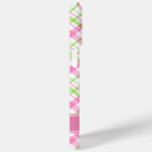 Roze en groen geplakt patroon Case-Mate iPhone case (Achterkant / Rechts)