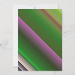 Roze en Groen Gradiënt Plezier Kaart