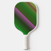 Roze en Groen Gradiënt Plezier Pickleball Paddle (Voorkant)