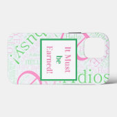 Roze en groen Hoesje (Achterkant (horizontaal))