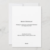 Roze en groen Leuk Vrolijk en Helder Vakantie Kaar Feestdagenkaart (Achterkant)