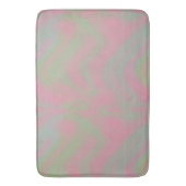 roze en groen Marmer abstract Badmat (Voorkant Verticaal)