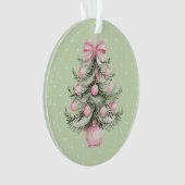 Roze en Groen Ornament (voorkant)