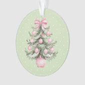 Roze en Groen Ornament (voorkant)