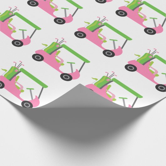 Roze en groenboek over het oppakken van wratten cadeaupapier (Hoek)