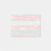 Roze en groene bijtende omheining post-it® notes (Voorkant)