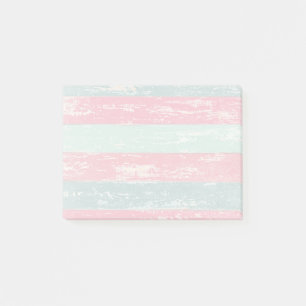 Roze en groene bijtende omheining post-it® notes