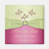 Roze en groene bruiloft voor Magnet (Voorkant)