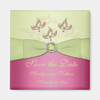 Roze en groene bruiloft voor Magnet