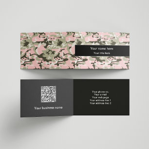 Roze en groene camouflage, camouflage, militair, l visitekaartje