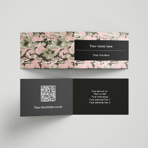 Roze en groene camouflage, camouflage, militair, l visitekaartje