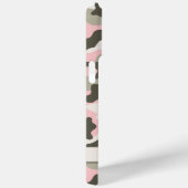 Roze en groene camouflage gepersonaliseerd Case-Mate iPhone case (Achterkant / Rechts)