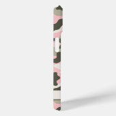 Roze en groene camouflage gepersonaliseerd Case-Mate iPhone case (Achterkant / Rechts)