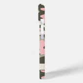 Roze en groene camouflage gepersonaliseerd Case-Mate iPhone case (Achterkant / Links)