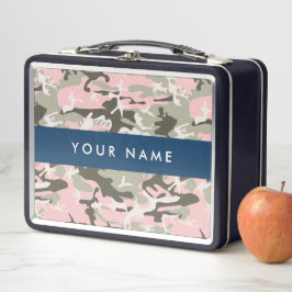 Roze en Groene Camouflage Jouw naam Personaliseren