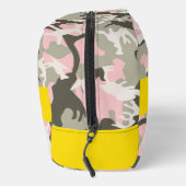 Roze en Groene Camouflage Jouw naam Personaliseren Toilettasje (Rechts)