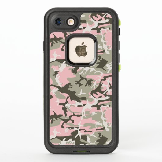 Roze en groene camouflage, leger, leger (Achterkant)