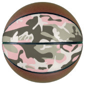 Roze en groene camouflage, leger, leger basketbal (Voorkant)
