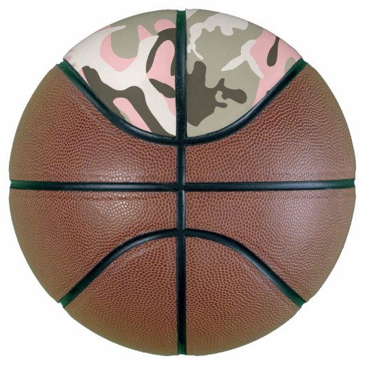 Roze en groene camouflage, leger, leger basketbal (Rechts)