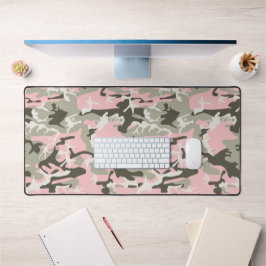 Roze en groene camouflage, leger, leger bureaumat