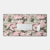 Roze en groene camouflage, leger, leger bureaumat (Keyboard & Muis)