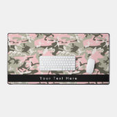 Roze en groene camouflage, leger, leger bureaumat (Keyboard & Muis)