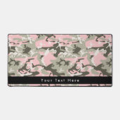 Roze en groene camouflage, leger, leger bureaumat (Voorkant)