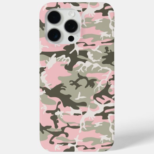Roze en groene camouflage, leger, leger Case-Mate iPhone case (Achterkant)
