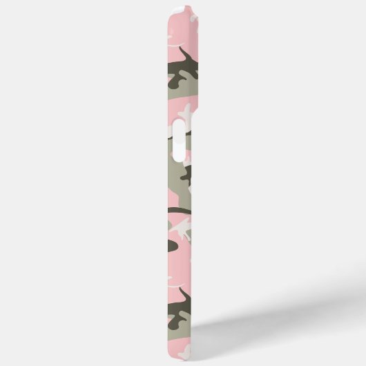Roze en groene camouflage, leger, leger Case-Mate iPhone case (Achterkant / Rechts)