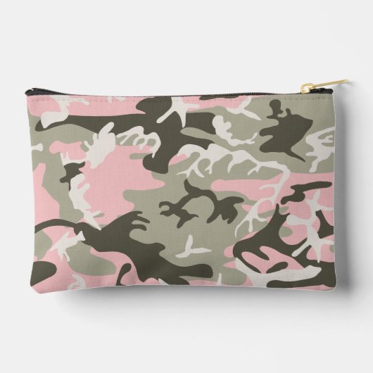 Roze en groene camouflage, leger, leger etui (Achterkant)