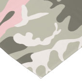 Roze en groene camouflage, leger, leger korte tafelloper (Hoek)