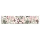 Roze en groene camouflage, leger, leger korte tafelloper (Horizontaal)