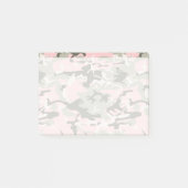 Roze en groene camouflage, leger, leger post-it® notes (Voorkant)