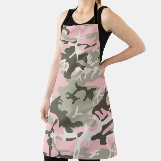 Roze en groene camouflage, leger, leger schort (Insitu)