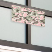 Roze en groene camouflage, leger, leger spandoek (Buitenkant Gebouw)