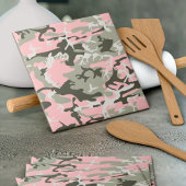 Roze en groene camouflage, leger, leger tegeltje