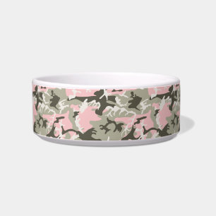 Roze en groene camouflage, leger, leger voerbakje