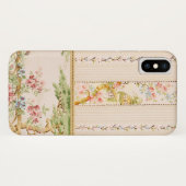  Roze en Groene Chinoiserie Floral Case-Mate iPhone Case (Achterkant (horizontaal))
