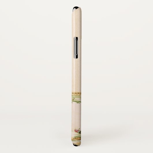  Roze en Groene Chinoiserie Floral Case-Mate iPhone Case (Achterkant / rechts)