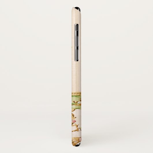  Roze en Groene Chinoiserie Floral Case-Mate iPhone Case (Achterkant/links)