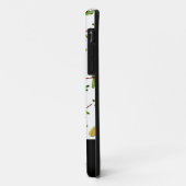 Roze en Groene Dragonflies Monogram Initialen Case-Mate iPhone Case (Achterkant/links)