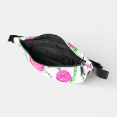 Roze en groene Floral Heuptasje (Open)