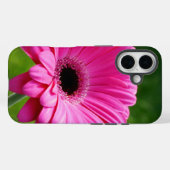 Roze en groene Gerbera Daisy Case-Mate iPhone Case (Achterkant (horizontaal))